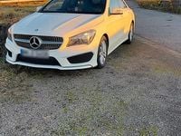 Gebraucht Mercedes CLA200 AMG line 155 PS (114 kW) 2015 Weiß Coupé