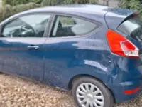 Gebraucht Ford Fiesta 70 PS (51 kW) 2016 Blau Kleinwagen