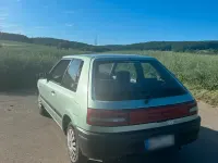 Gebraucht Mazda 323 73 PS (53 kW) 1991 Blau Kleinwagen