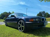 Brugt BMW 735 235 HK (172 kW) 1996 Blå Sedan