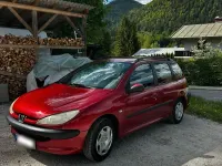 Gebraucht Peugeot 206 2004 Rot Kombi