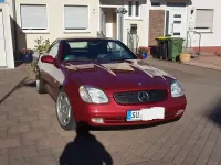 Gebraucht Mercedes SLK230 193 PS (141 kW) 1998 Rot Cabrio