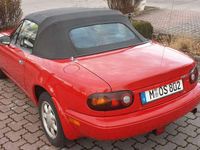 Gebraucht Mazda MX5 90 PS (66 kW) 1996 Rot Cabrio