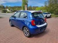 Gebraucht Nissan Micra Acenta 80 PS (58 kW) 2015 Blau Kleinwagen