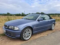 Gebraucht BMW 330 Cabriolet Sport Line 231 PS (169 kW) 2001 Blau Cabrio