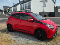 Gebraucht Toyota Aygo x-sky 72 PS (52 kW) 2018 Rot Kleinwagen