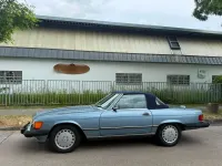 Gebraucht Mercedes 560 231 PS (169 kW) 1988 Blau Cabrio