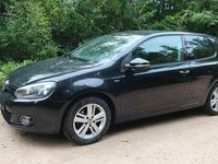 Gebraucht VW Golf VI Match 105 PS (77 kW) 2012 Schwarz Kleinwagen