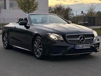 Usado Mercedes E200 AMG line 184 CV (135 kW) 2018 Negro Descapotable