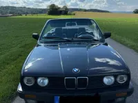 Gebraucht BMW 318 Cabriolet 113 PS (83 kW) 1993 Schwarz Cabrio