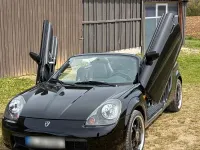 Gebraucht Toyota MR2 140 PS (102 kW) 2000 Schwarz Cabrio