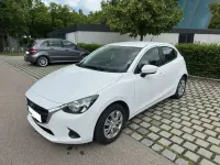 Gebraucht Mazda 2 Prime-Line 75 PS (55 kW) 2015 Weiß Limousine
