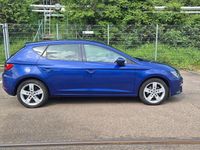 Usata Seat Leon FR 131 CV (96 kW) 2019 Blu Berlina