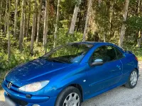 Gebraucht Peugeot 206 CC 136 PS (100 kW) 2004 Blau Cabrio