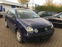 Gebraucht VW Polo Basis 54 PS (39 kW) 2002 Blau metallic Kleinwagen