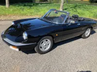Gebraucht Alfa Romeo Spider 106 PS (77 kW) 1988 Schwarz Cabrio