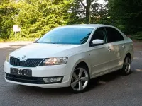 Gebraucht Skoda Rapid 105 PS (77 kW) 2012 Weiß Kleinwagen