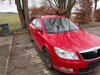 Gebraucht Skoda Octavia Elegance 160 PS (117 kW) 2009 Rot Kombi
