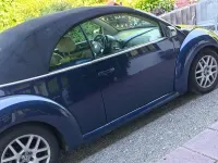 Gebraucht VW New Beetle Cabriolet 110 PS (80 kW) 2006 Blau Cabrio