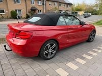 Gebraucht BMW 218 Comfort Edition 136 PS (100 kW) 2019 Rot Cabrio