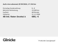 Gebraucht Audi e-tron Advanced 230 kW (313 PS) 2022 Manhattangrau metallic SUV