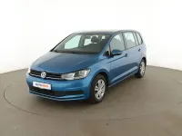 Gebraucht VW Touran Trendline 110 PS (80 kW) 2016 Blau Van / Kleinbus