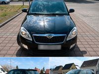 Gebraucht Skoda Fabia 70 PS (51 kW) 2012 Schwarz Kleinwagen