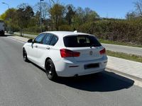 Usata BMW 116 Efficient Dynamics 116 CV (85 kW) 2015 Bianco Utilitaria