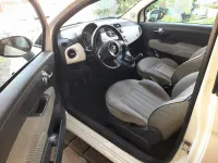 Gebraucht Fiat 500 Lounge 101 PS (74 kW) 2008 Weiß Kleinwagen