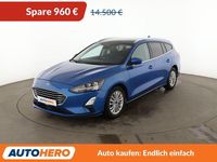 Gebraucht Ford Focus Titanium 155 PS (114 kW) 2020 Blau Kombi