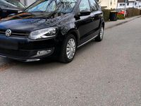 Gebraucht VW Polo 69 PS (50 kW) 2010 Schwarz Kleinwagen