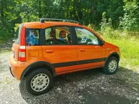 Gebraucht Fiat Panda 75 PS (55 kW) 2009 Orange Kleinwagen