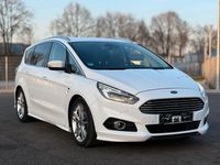 Gebraucht Ford S-MAX ST-Line 179 PS (131 kW) 2016 Weiß Van / Kleinbus
