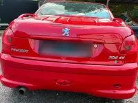 Gebraucht Peugeot 206 CC 109 PS (80 kW) 2006 Rot Cabrio