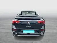 Gebraucht VW T-Roc Cabriolet R-line 150 PS (110 kW) 2021 Deep black perleffekt schwarz Cabrio