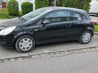 Gebraucht Opel Corsa 2008 Schwarz Kleinwagen