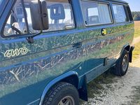 Second-hand VW T3 95 CP (69 kW) 1987 Albastru Van