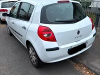 Gebraucht Renault Clio III 2008 Weiß Kleinwagen
