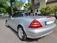 Gebraucht Mercedes SLK200 163 PS (119 kW) 2004 Silber Cabrio