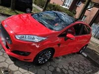 Gebraucht Ford Fiesta ST-Line 75 PS (55 kW) 2016 Rot Kleinwagen