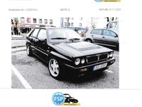 Gebraucht Lancia Delta 196 PS (144 kW) 1990 Schwarz Kleinwagen