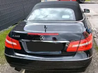 Second-hand Mercedes E200 184 CP (135 kW) 2012 Negru Cabrio