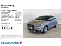 Gebraucht Audi A1 Sportback Sport 125 PS (91 kW) 2015 Silber Kleinwagen