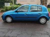 Gebraucht Renault Clio II 58 PS (42 kW) 2002 Blau Kleinwagen