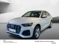 Gebraucht Audi Q5 Sportback Performance 204 PS (150 kW) 2023 Gletscherweiß metallic SUV