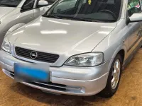 Gebraucht Opel Astra 84 PS (61 kW) 2001 Silber Kleinwagen