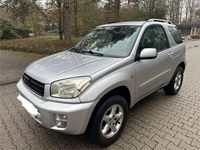 Gebraucht Toyota RAV4 125 PS (91 kW) 2002 Silber SUV