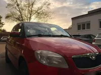 Gebraucht Skoda Fabia 70 PS (51 kW) 2007 Rot Kleinwagen