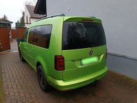 Gebraucht VW Caddy Maxi 150 PS (110 kW) 2017 Grün Van / Kleinbus