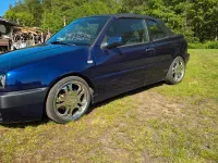 Gebraucht VW Golf Cabriolet Conceptline 90 PS (66 kW) 1998 Violett Cabrio
